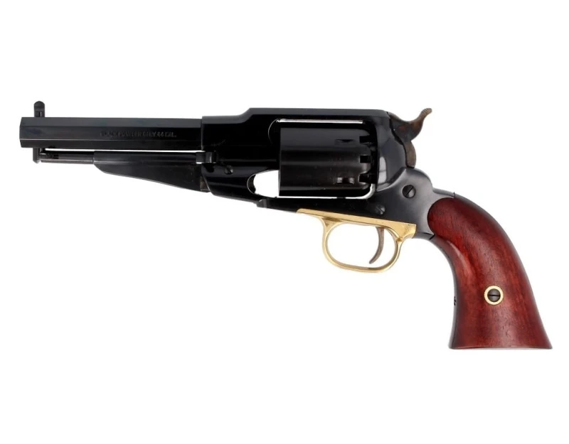 REWOLWER PIETTA 1858r. REMINGTON NEW ARMY SHERIFF SA KAL. .44 SZKL. STEEL BLACK OCTAGON LUFA 5,5'' MAG06 313mm 1200g 032/16