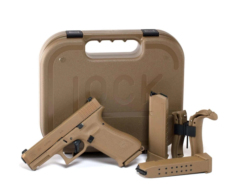 PISTOLET GLOCK 19 X COYOTE; KAL. 9mm PARA