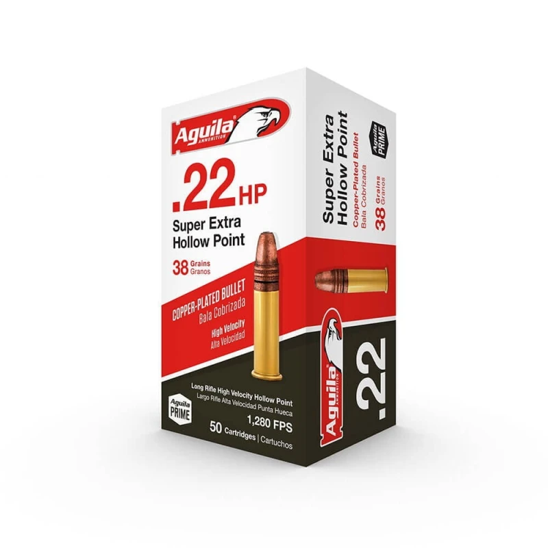 AMUNICJA AQUILA KAL. .22LR SUPER EXTRA HV HP 2,46g/38GR 383ms