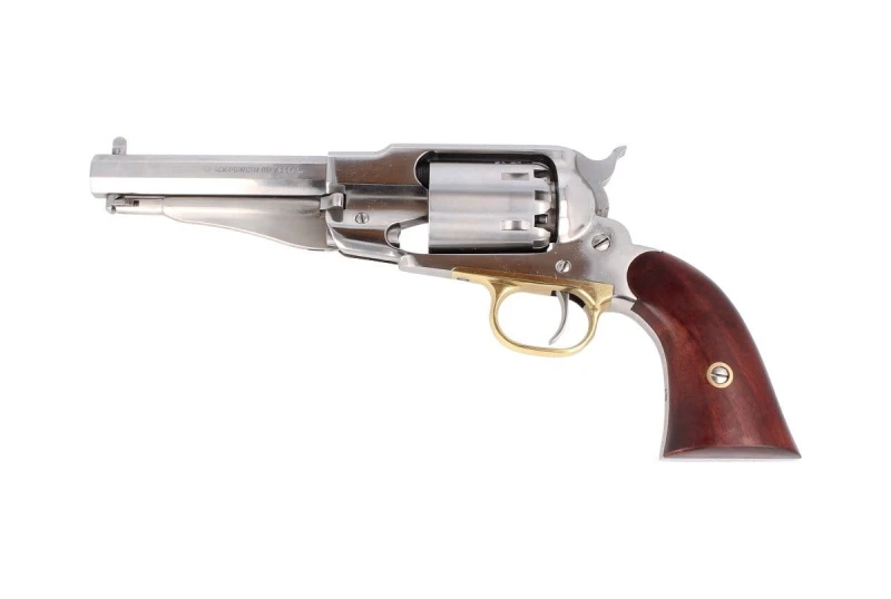 REWOLWER PIETTA REMINGTON NEW ARMY SHERIFF SA KAL. .44 SZKL. STEEL INOX OCTAGON LUFA 5,50'' MAG06 313mm 1140g 000/23