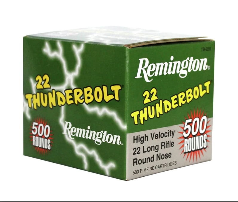 NABÓJ KULOWY REMINGTON KAL. .22LR TARGET 2,6g/40GR High Speed Thunderbolt RN
