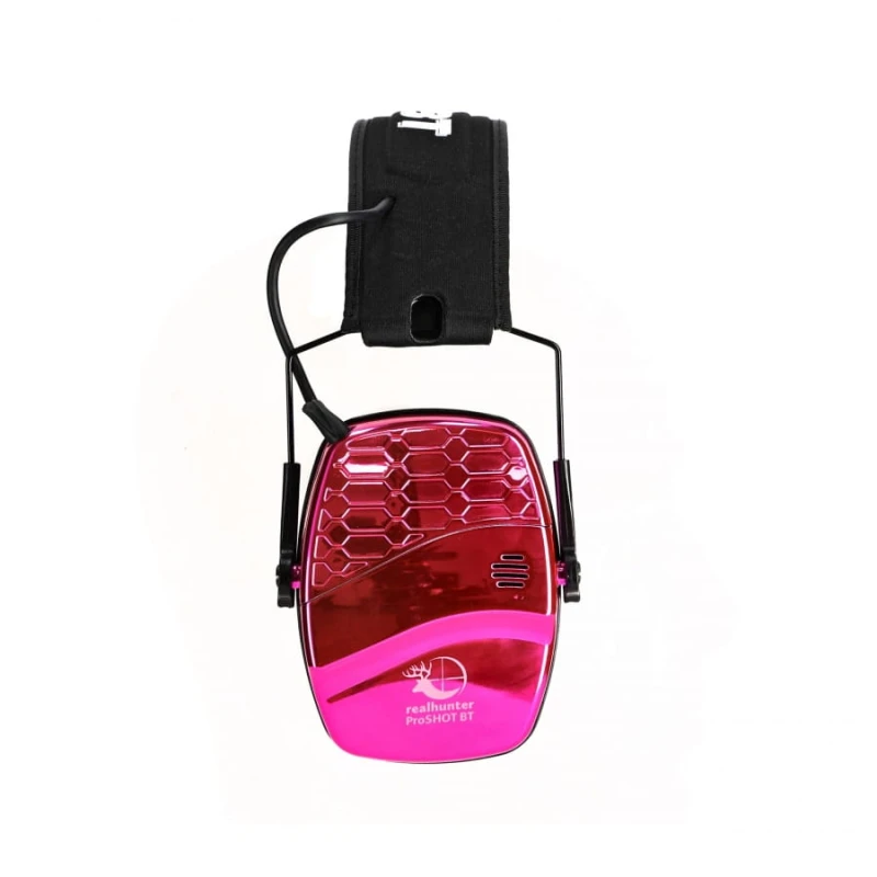 SŁUCHAWKI REALHUNTER ACTIVE PROSHOT BT DEVIL PINK