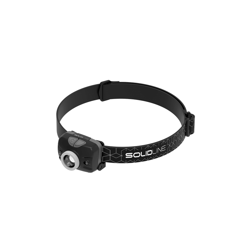 LATARKA CZOŁOWA LEDLENSER SOLIDLINE SH3 BLACK, BLISTER
