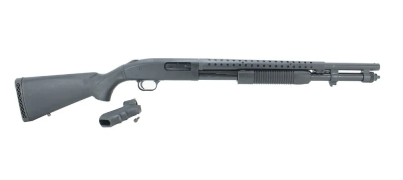 STRZELBA POWTARZALNA MOSSBERG 590 KAL. 12/76, LUFA 527mm, SYNTETYK, PG
