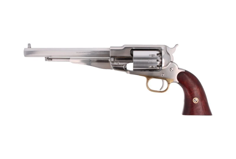 REWOLWER PIETTA REMINGTON NEW ARMY SA KAL. .44 SZKL STEEL INOX OCTAGON LUFA 8,0'' MAG06 371mm 1250g 023/23