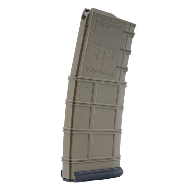 ETS - MAGAZYNEK GEN 2 DO AR-15 - 5,56x45mm - 30 NABOI - NYLON - FDE
