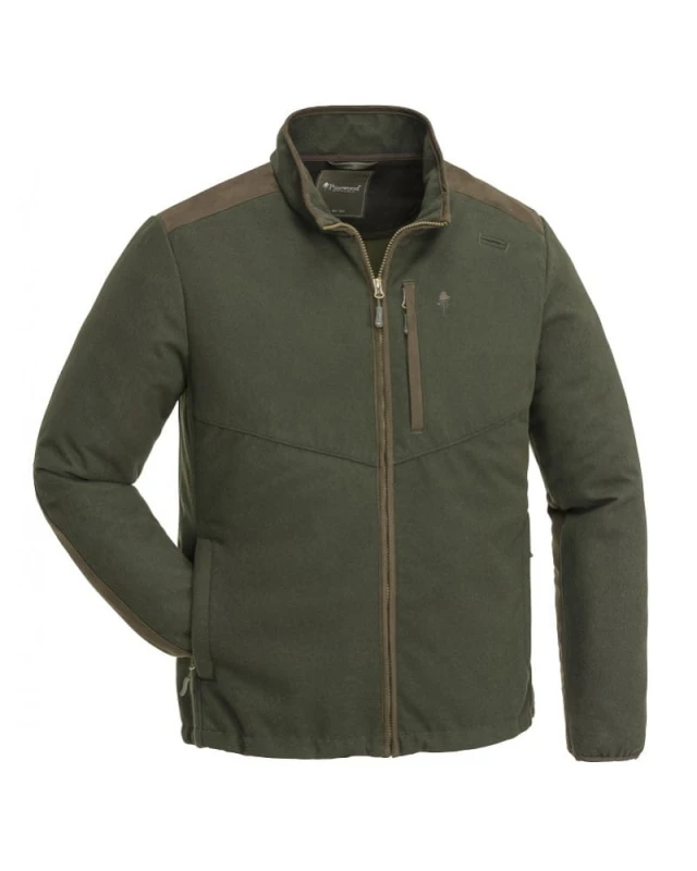 KURTKA NYDALA WOOL-MOSSGREEN/S.BROWN-S