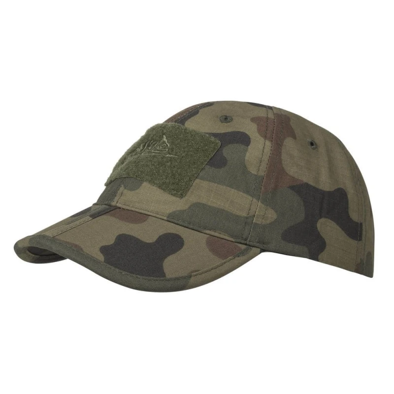 Czapka Baseball FOLDING® - PolyCotton Ripstop - PL Woodland