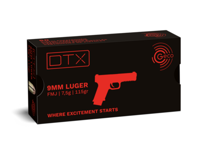 AMUNICJA GECO KAL. 9mm LUGER FMJ 7,5g