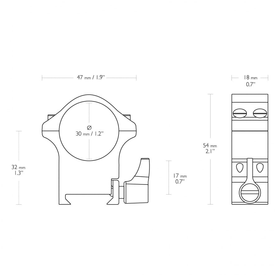 MONTAŻ HAWKE PROFESSIONAL STEEL WYSOKI 30/22