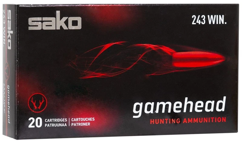 AMUNICJA KULOWA SAKO KAL. .243 WIN GAMEHEAD 5,8g