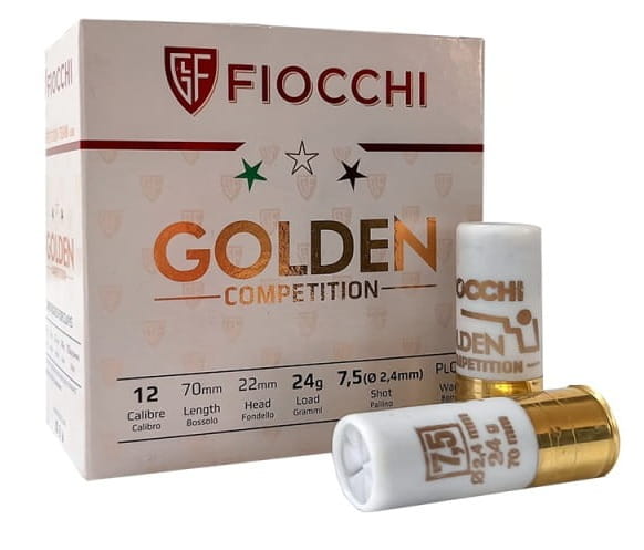 AMUNICJA ŚRUTOWA FIOCCHI GOLDEN TRAP 24GR KAL. 12/70