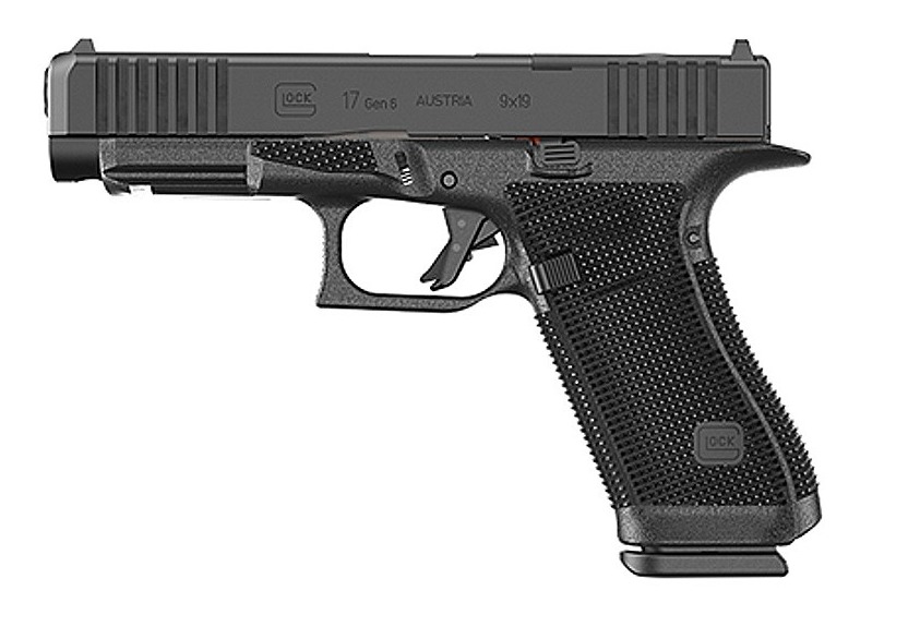 PISTOLET GLOCK 17 (GEN 6) OR KAL. 9mm PAR