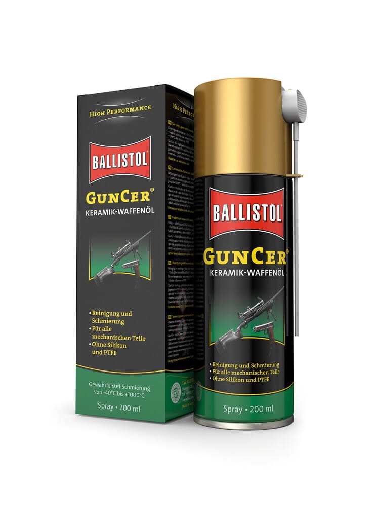 GUNCER DO BRONI W PIANCE 200ml Z DODATKIEM CERAMICZNYM DO TUNINGU BRONI; BALLISTOL